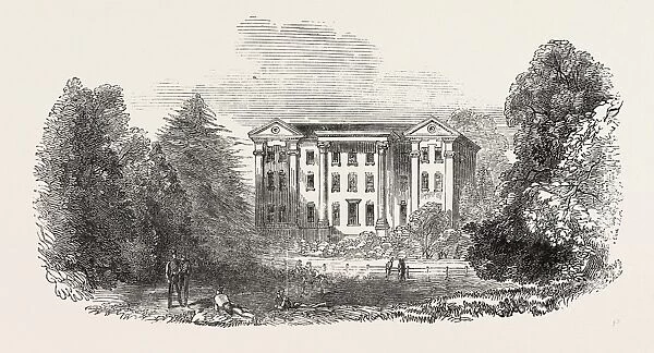 The East India Companys Military Seminary, Addiscombe-Place, Near Croydon, Uk, 1849