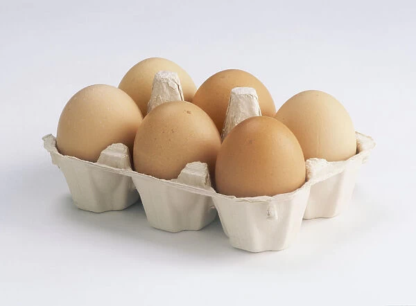 Eggs in an eggbox