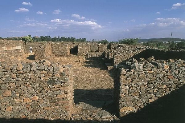 Ethiopia, Aksum, Dungur Palace (Aksumite period)