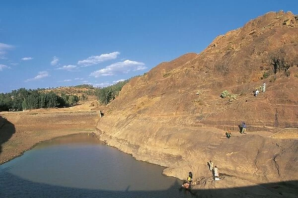 Ethiopia, Tigray, Aksum, Mai Shum (Queen Shebas bath)
