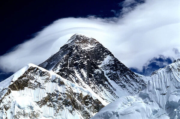 Everest summit. Solu Khumbu. Nepal