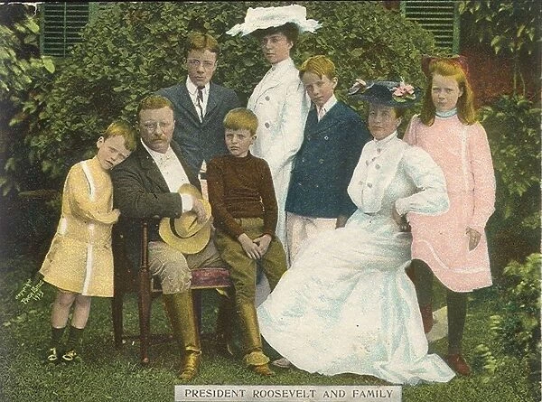 Family Portrait of Theodore Roosevelt, 1906