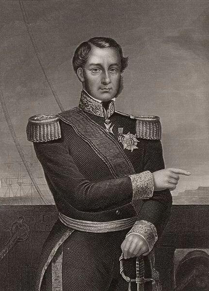 Ferdinand Alphonse Hamelin (1796-1864) French admiral. During the Crimean (Russo-Turkish) War