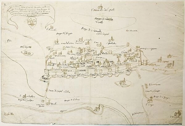 Ferrara at the time of the Marquis Nicolo Zoppo d Este, 1338