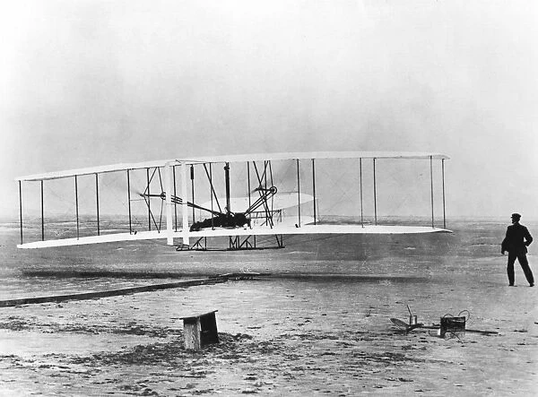 The first powered flight, December 17 1903