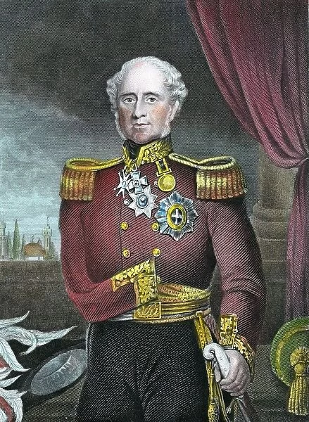 Fitzroy H J Somerset, 1st Baron Raglan (1788-1855) British soldier: on Wellington s