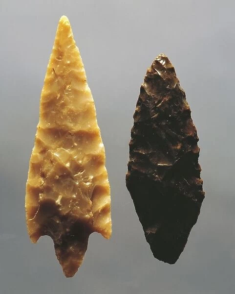 Flint arrowheads, from Friuli-Venezia Giulia Region, Italy