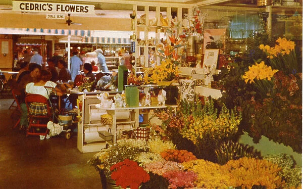 Flower Shop Original Farmers Market, Hollywood, California
