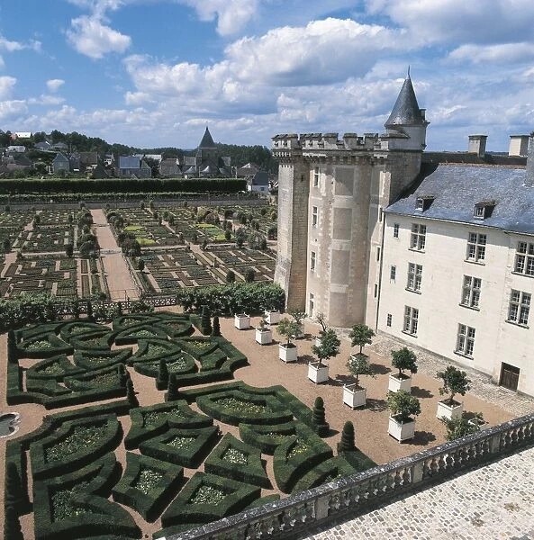 France, Centre Region, Loire Valley, Indre-et-Loire Department, Villandry, Villandry Castle