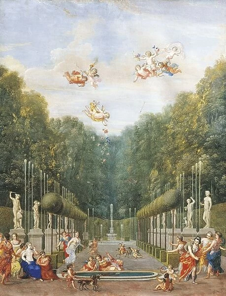France, Versailles, Gardens of the Versailles Castle