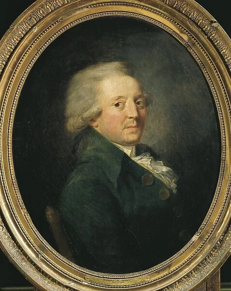 France, Versailles, Portrait of Marqis de Condorcet (Marie Jean Antoine Nicolas de Caritat)