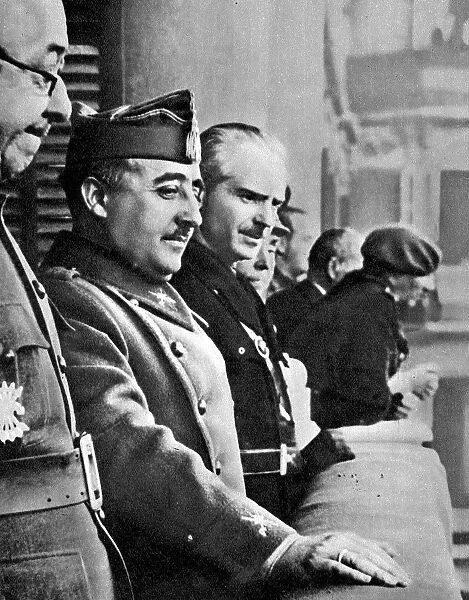 Francisco Franco (4 December 1892 - 20 November 1975), Spanish General and dictator