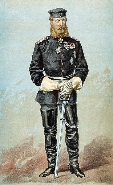 Frederick III (1831-88) Emperor of Germany 1888. Married Queen Victorias eldest