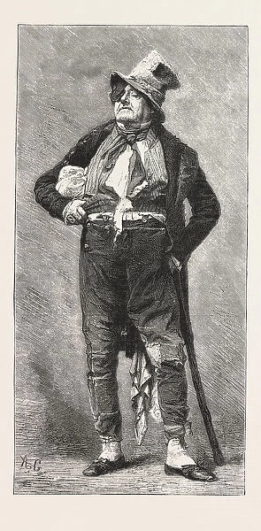 Frederick Lemaitre in one of his characters. Fra