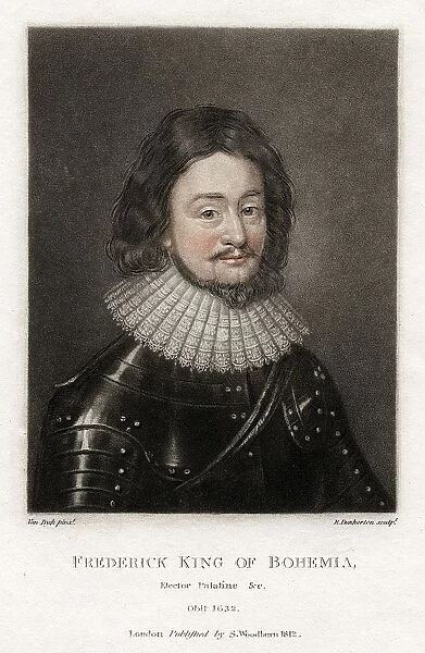 Frederick V (1596-1632) Elector Palatine 1610-1623, King of Bohemia 1619-1620 known