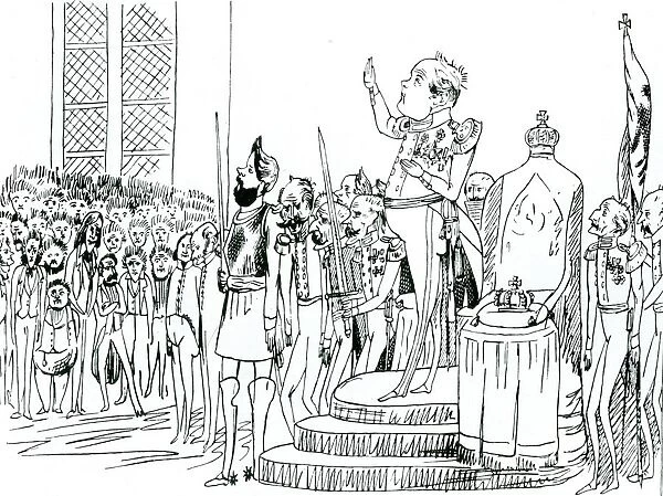 Frederick William IV, cartoon