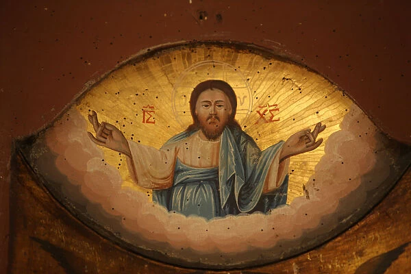 Fresco in Saint Mary of the Mongols Greek Church