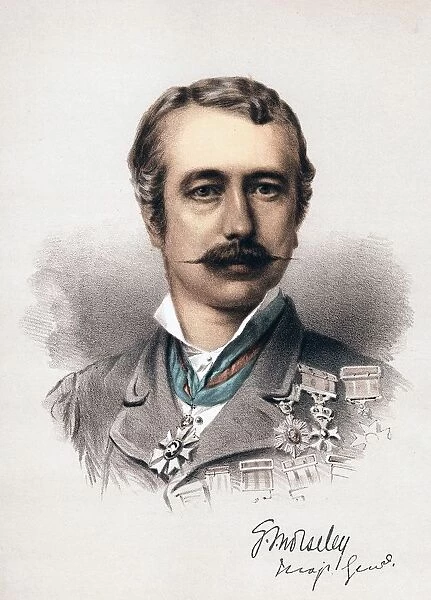 Garnet Joseph Wolseley, Viscount Wolseley (1833-1913) Irish-born English soldier, c1880