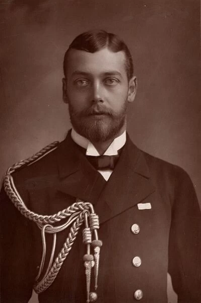 George V (1865-1935) King of Great Britain and Ireland from 1910. Here before the