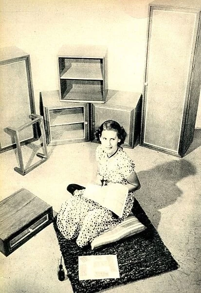 German post - war utility furniture, C. 1949