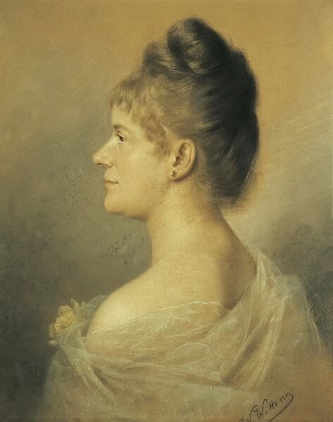 Germany, Portrait of Pauline de Ahna
