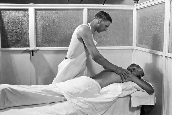 Getting A Massage At Sanitarium