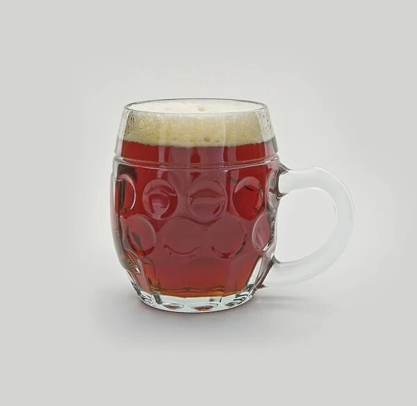 Glass of Bock, a type of lager