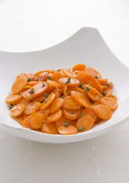 glazed carrots with Thyme