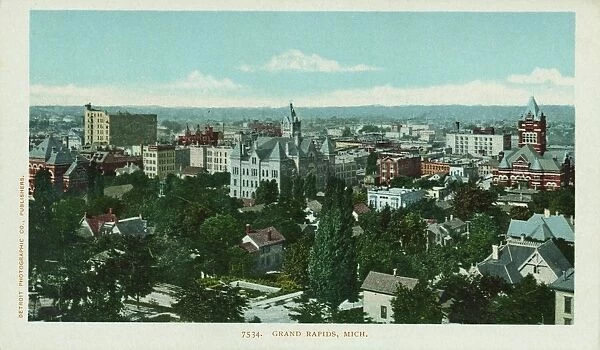 Grand Rapids, Michigan Postcard. ca. 1900, Grand Rapids, Michigan Postcard