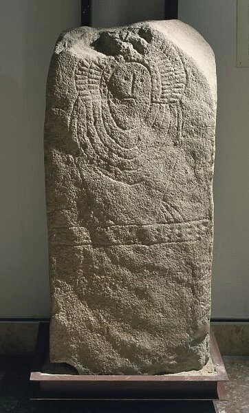 Granite idol known as Stele of Granja de Toninuelo, from Jerez de los Caballeros, Badajoz