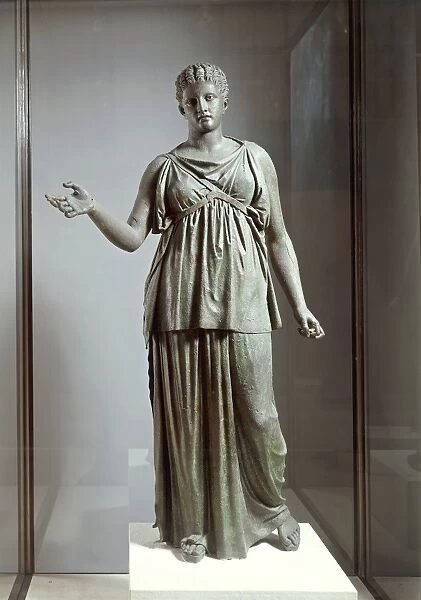 Classic Mythology Statue Greece Gift Artemis Greek Goddess Postcard