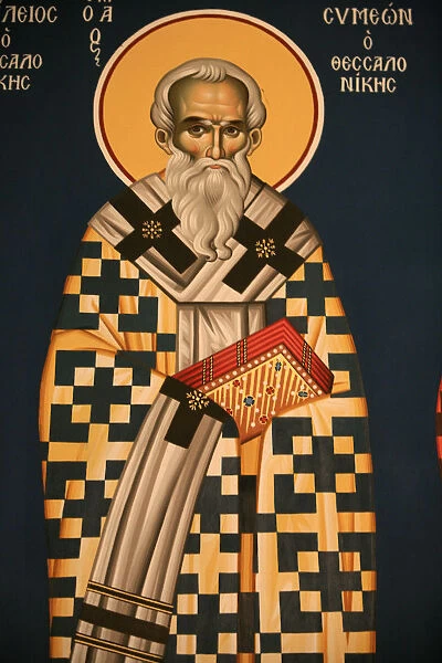 Greek orthodox icon depicting Saint Symeon of Thessaloniki