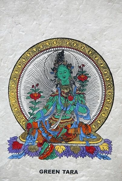 Green Tara, Buddhist symbol of prosperity