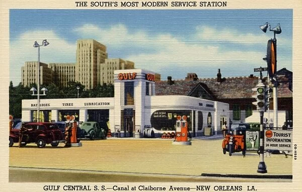 Gulf Central S. S. -Canal at Claiborne Avenue, New Orleans, LA