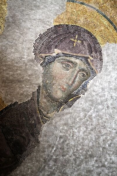 Hagia Sophia Deesis mosaic - Virgin Mary