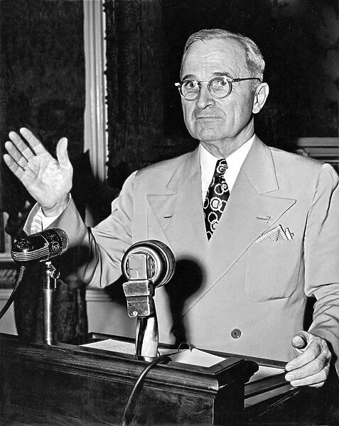 Harry Truman Press Conference