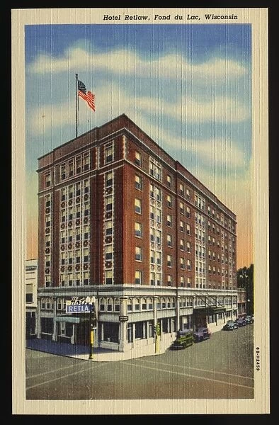 Hotel Retlaw. ca. 1946, Fond du Lac, Wisconsin, USA, Hotel Retlaw, Fond du Lac, Wisconsin