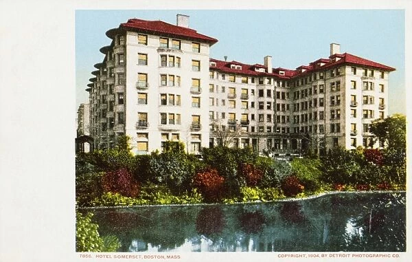 Hotel Somerset, Boston, Mass Postcard. 1904, Hotel Somerset, Boston, Mass Postcard