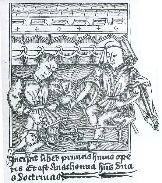 Illustration from Fourteenth Century on Surgery