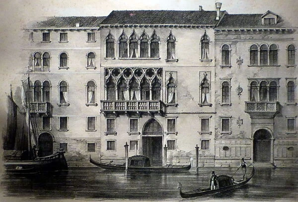 Illustration of the Palazzo Erizzo