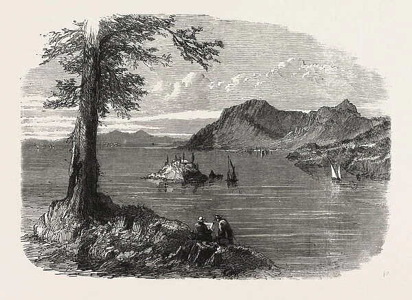 The Ionian Islands: Corfu, from the One-Gun Battery, 1858