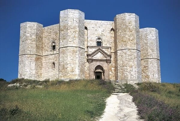 Italy, Apulia region, Le Murge, Andria, Bari, Castel del Monte