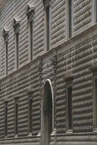Italy, Emilia Romagna Region, Province of Ferrara, Ferrara, Old Town, Palazzo dei Diamanti