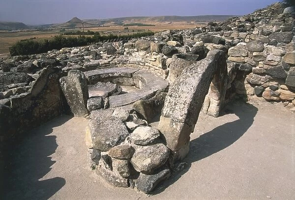 Italy, Sardinia Region, Bronze Age architecture
