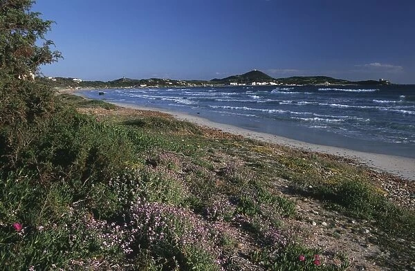 Italy, Sardinia Region, Cagliari province, Villasimius, Campulongu beach