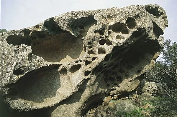 Italy, Sardinia Region, Gallura, Palau, Capo D Orso, granite rock