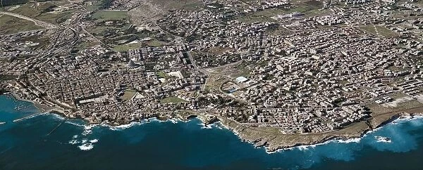 Italy, Sicily Region, Aerial view of Syracuse