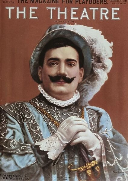 Italy, The Theatre magazine cover of Italian tenor singer, as Rigoletto in Giuseppe Verdis homonymous opera