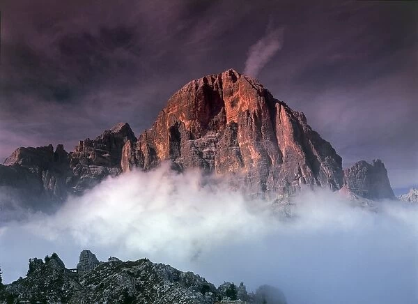 Italy, Veneto, Dolomites, surroundings of Cortina D Ampezzo, Tofana di Rozes