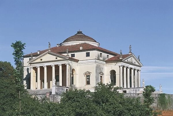 Italy, Veneto, Vicenza, Villa Almerico Capra Valmarana or La Rotonda